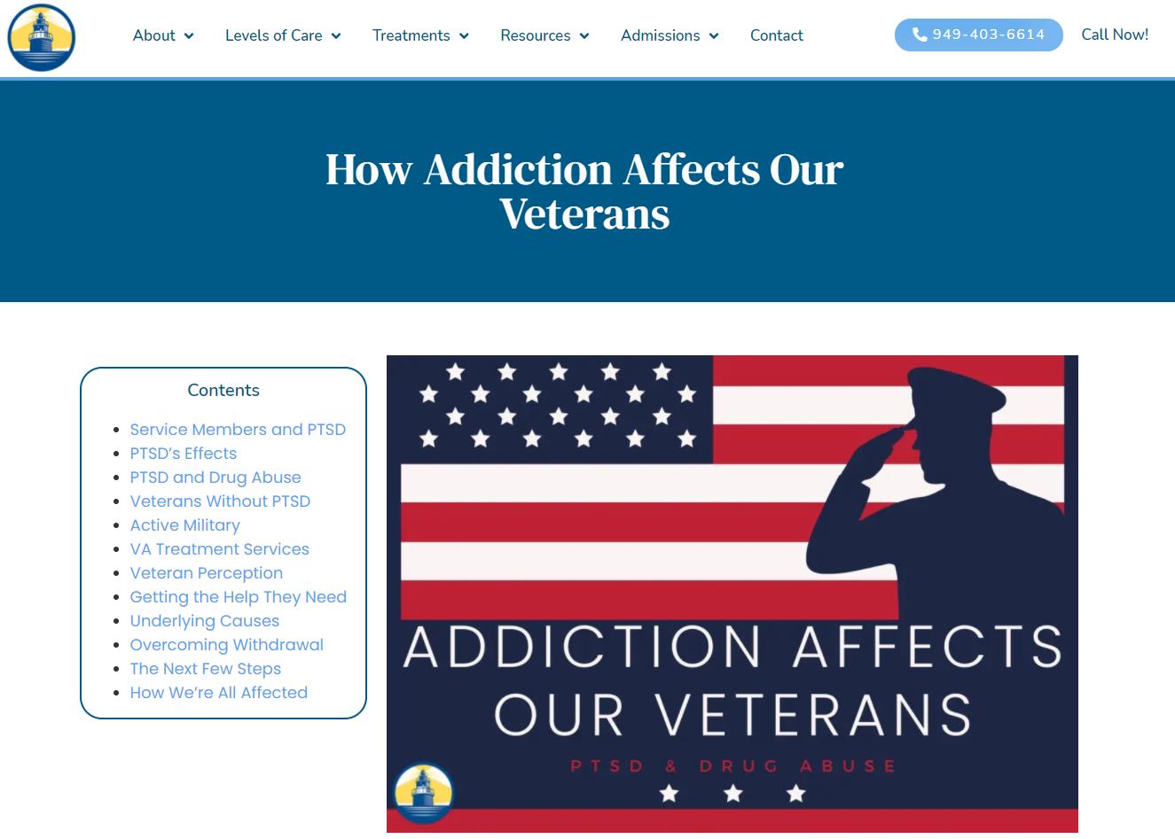 HOW ADDICTION AFFECTS VETERANS